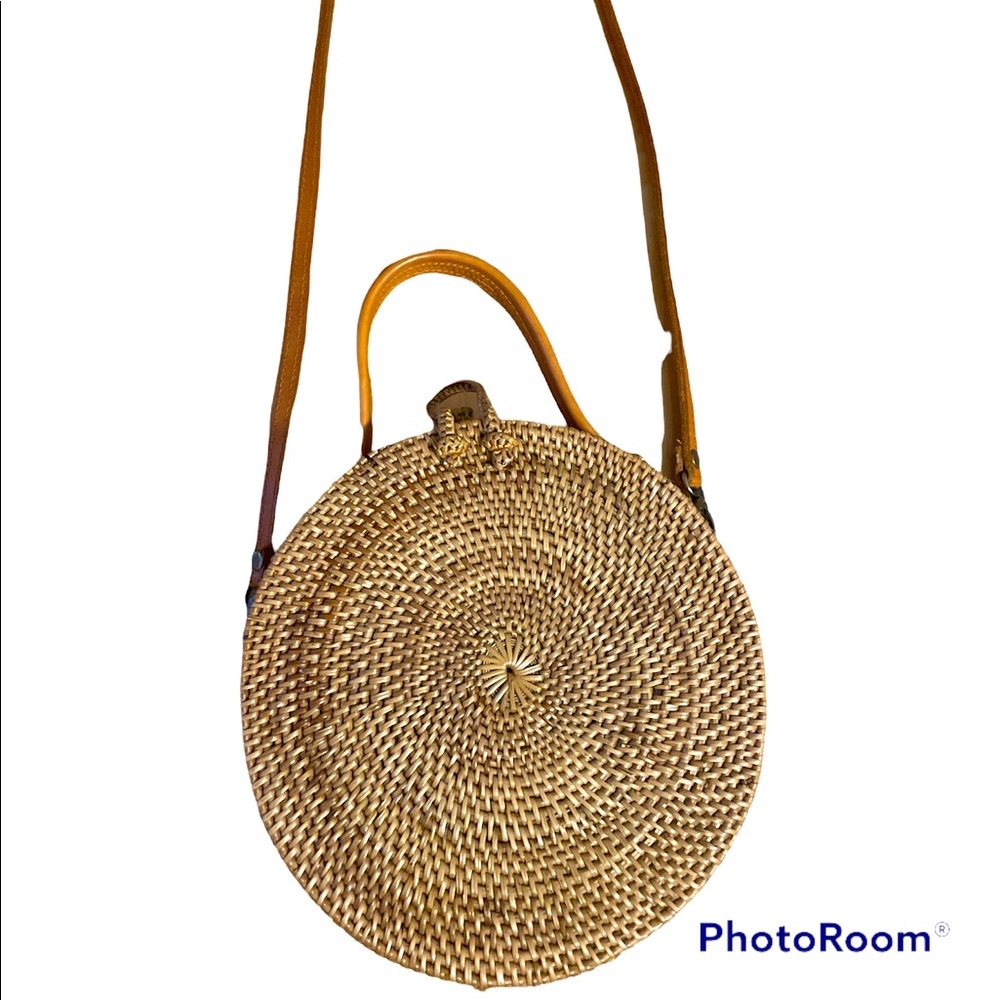 Beautiful summer woven bag!